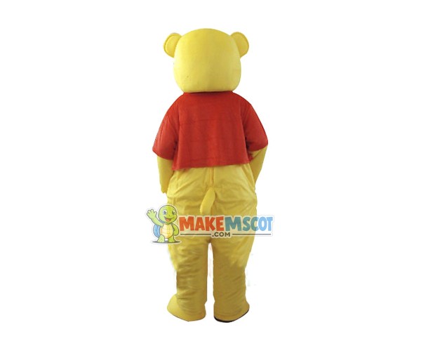 Winnie the Pooh Mascot Adult Costume Free Shipping Winnie the Pooh Mascot Adult Costume Free Shipping