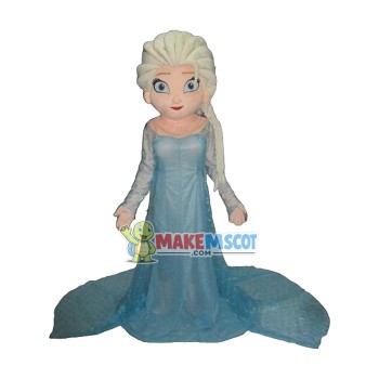 Princess Elsa Mascot Costume