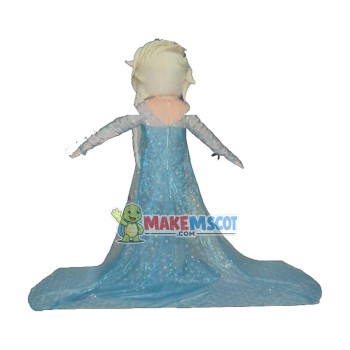 Princess Elsa Mascot Costume