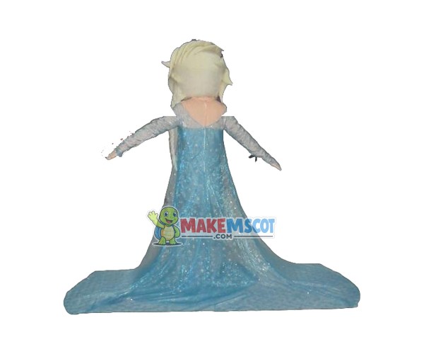 Princess Elsa Mascot Costume Princess Elsa Mascot Costume