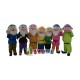 Seven Dwarfs Mascot costume Seven Dwarfs Mascot costume