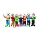 Seven Dwarfs Mascot costume Seven Dwarfs Mascot costume