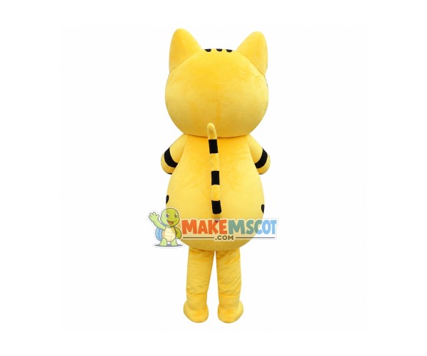 Yellow Cat Mascot Adult Costume Free Shipping Yellow Cat Mascot Adult Costume Free Shipping