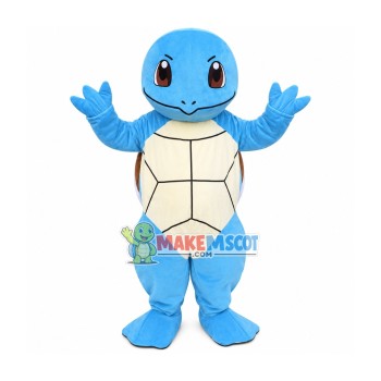 Squirtle Mascot Adult Costume  Free Shipping
