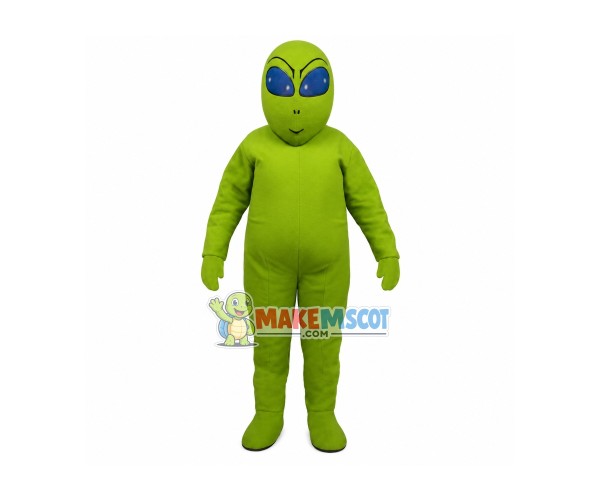 Green Alien Mascot Costume Green Alien Mascot Costume