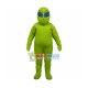 Green Alien Mascot Costume