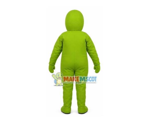 Green Alien Mascot Costume