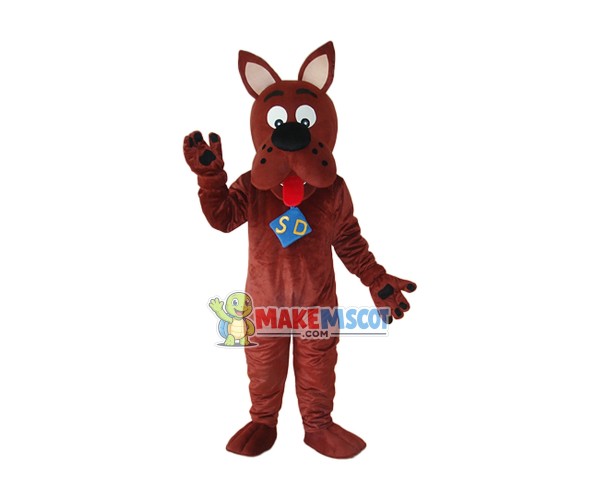 Scooby-Doo Mascot Adult Costume Free Shipping Scooby-Doo Mascot Adult Costume Free Shipping