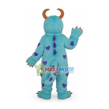 2nd Version of Sulley Monster Inc Mascot Adult Costume Free Shipping 2nd Version of Sulley Monster Inc Mascot Adult Costume Free Shipping