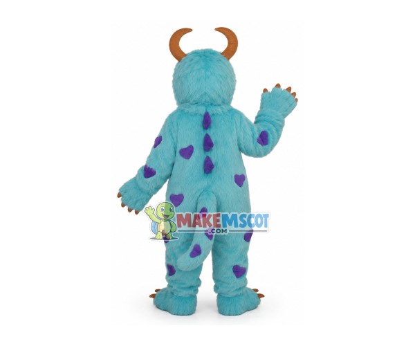 2nd Version of Sulley Monster Inc Mascot Adult Costume Free Shipping 2nd Version of Sulley Monster Inc Mascot Adult Costume Free Shipping