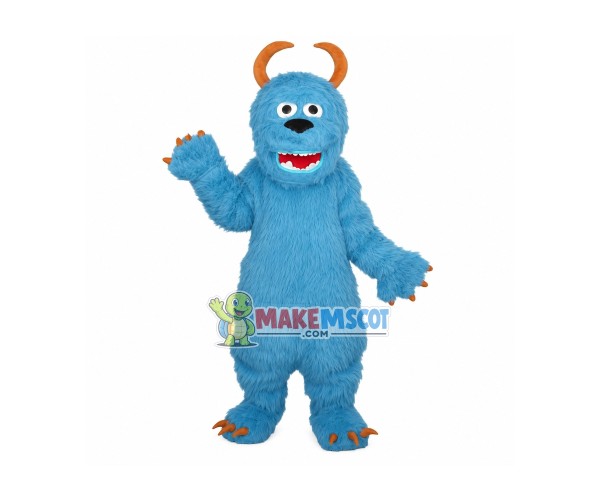 Blue Sulley Monster Inc Mascot Adult Costume Free Shipping Blue Sulley Monster Inc Mascot Adult Costume Free Shipping