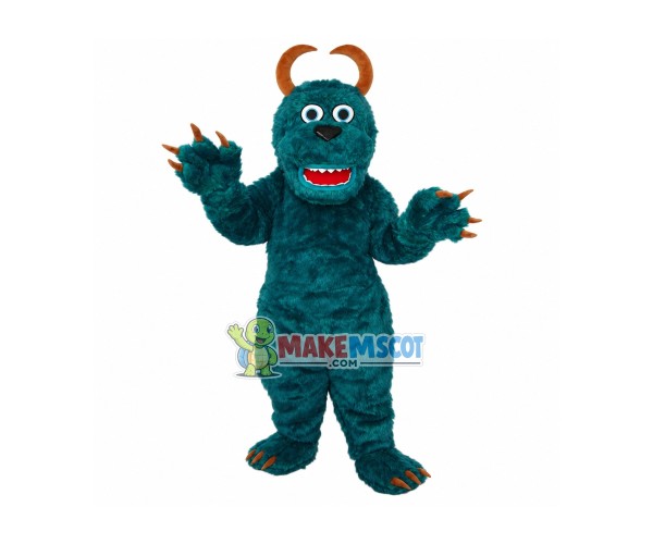 Dark Green Sulley Monster Inc Mascot Adult Costume Free Shipping Dark Green Sulley Monster Inc Mascot Adult Costume Free Shipping