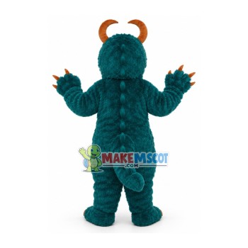 Dark Green Sulley Monster Inc Mascot Adult Costume Free Shipping