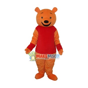 Leisure Winnie the Pooh Mascot Adult Costume Free Shipping Leisure Winnie the Pooh Mascot Adult Costume Free Shipping