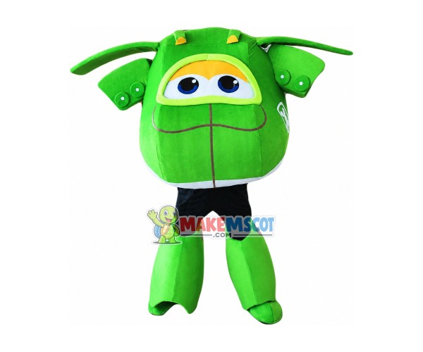 Super Wings Cartoon Mira Mascot Costume Super Wings Cartoon Mira Mascot Costume
