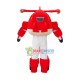 Super Wings Cartoon Jett Mascot Costume Super Wings Cartoon Jett Mascot Costume