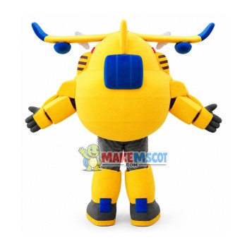 Super Wings Cartoon Cute Donnie Mascot Costume Super Wings Cartoon Cute Donnie Mascot Costume
