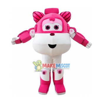 Super Wings Cartoon Cute Dizzy Mascot Costume Super Wings Cartoon Cute Dizzy Mascot Costume