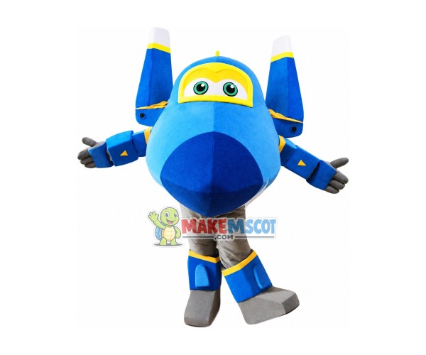 Super Wings Cartoon Cute Jerome Mascot Costume Super Wings Cartoon Cute Jerome Mascot Costume