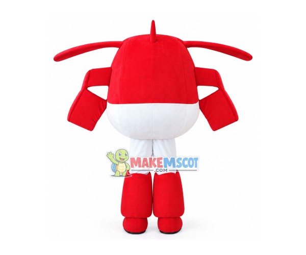 Super Wings Cartoon New Jett Mascot Costume