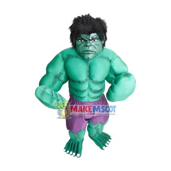 Green Monster Mascot Costume Green Monster Mascot Costume