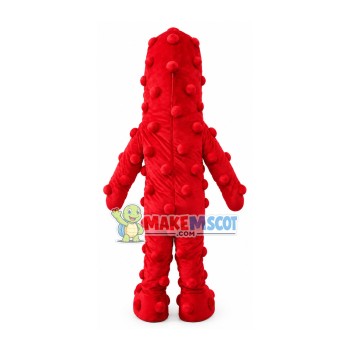 Red Monster One Eye Demon Mascot Costume Free Shipping Red Monster One Eye Demon Mascot Costume Free Shipping