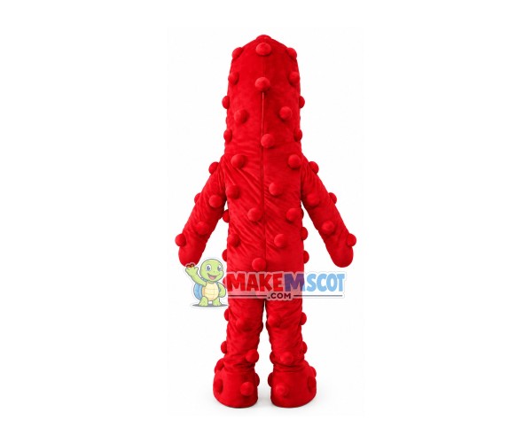 Red Monster One Eye Demon Mascot Costume Free Shipping