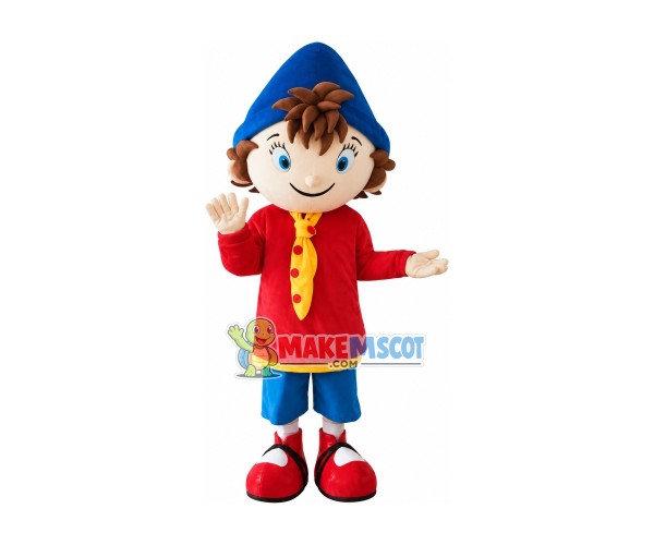 Noddy Mascot Costume Carnival Boy Cartoon Costume Free Shipping Noddy Mascot Costume Carnival Boy Cartoon Costume Free Shipping