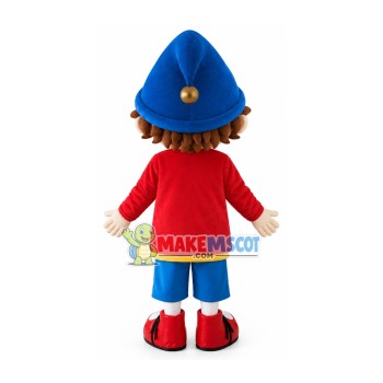 Noddy Mascot Costume Carnival Boy Cartoon Costume Free Shipping Noddy Mascot Costume Carnival Boy Cartoon Costume Free Shipping