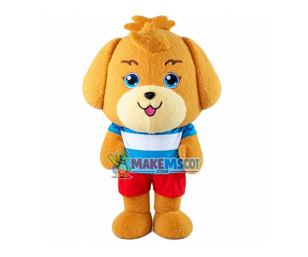 Odie Mascot Costume Lovely Yellow Dog Costume Mascot Free Shipping