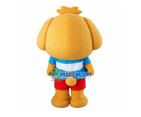 Odie Mascot Costume Lovely Yellow Dog Costume Mascot Free Shipping