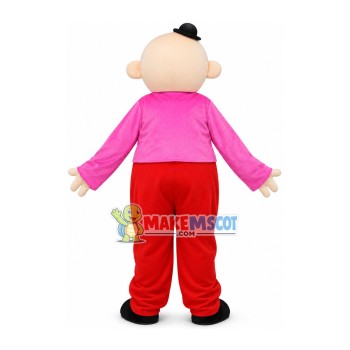 Pipo Clown Bumba Brother Mascot Costume Free Shipping Pipo Clown Bumba Brother Mascot Costume Free Shipping