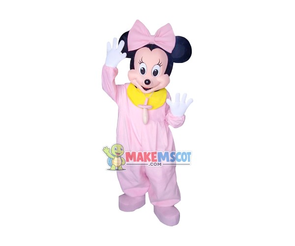 Mouse Clubhouse Baby Miss Mouse Minnie Mascot Costume Mouse Clubhouse Baby Miss Mouse Minnie Mascot Costume