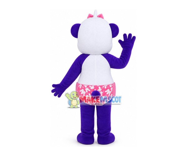 Word Party Lulu the Panda Costume Mascot Costume Word Party Lulu the Panda Costume Mascot Costume