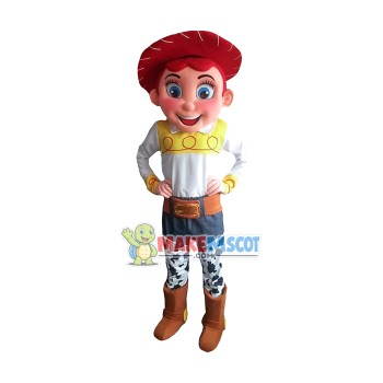 Regular Miss Jessy Mascot Costume Regular Miss Jessy Mascot Costume