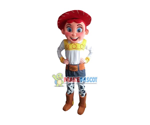 Regular Miss Jessy Mascot Costume Regular Miss Jessy Mascot Costume