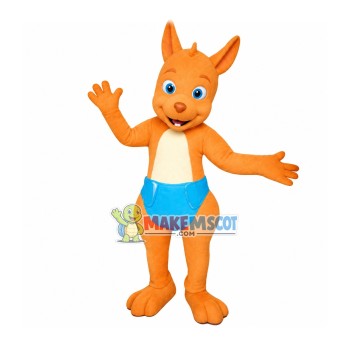 Word Party Kip the Wallaby Costume Mascot Costume Word Party Kip the Wallaby Costume Mascot Costume