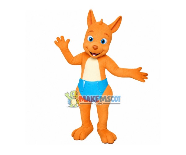 Word Party Kip the Wallaby Costume Mascot Costume Word Party Kip the Wallaby Costume Mascot Costume