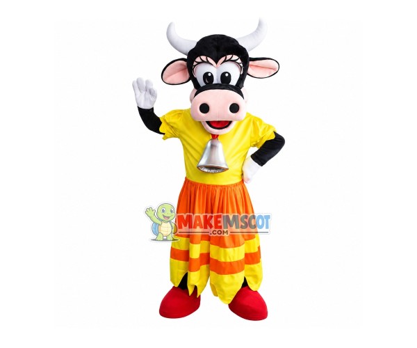Mouse Clubhouse Clarabelle Mascot Costume Mouse Clubhouse Clarabelle Mascot Costume