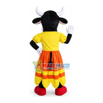 Mouse Clubhouse Clarabelle Mascot Costume Mouse Clubhouse Clarabelle Mascot Costume