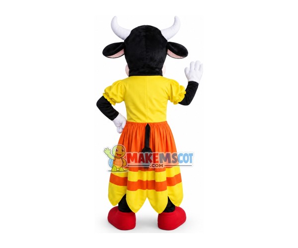 Mouse Clubhouse Clarabelle Mascot Costume