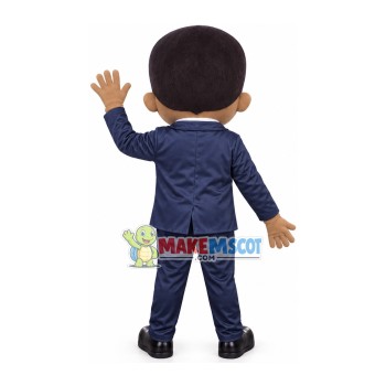 Baby Boy Black Mascot Costume Baby Boy Black Mascot Costume