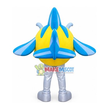 Flounder Fish Mascot Costume