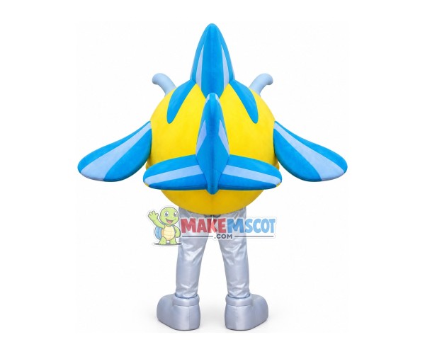 Flounder Fish Mascot Costume Flounder Fish Mascot Costume