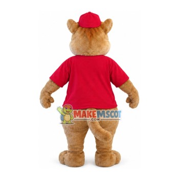 Chipmunk Alvin Mascot Costume Chipmunk Alvin Mascot Costume