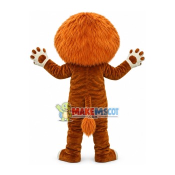 Alex The Lion Mascot Costume