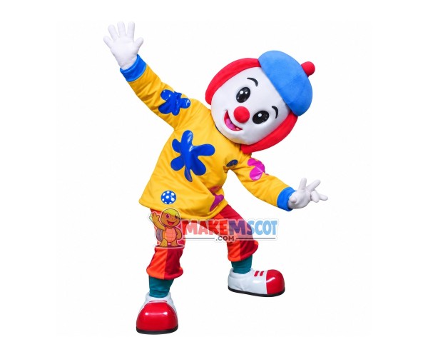 Circus Clown Mascot Costume Circus Clown Mascot Costume