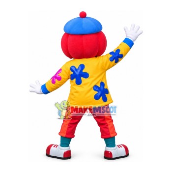 Circus Clown Mascot Costume Circus Clown Mascot Costume