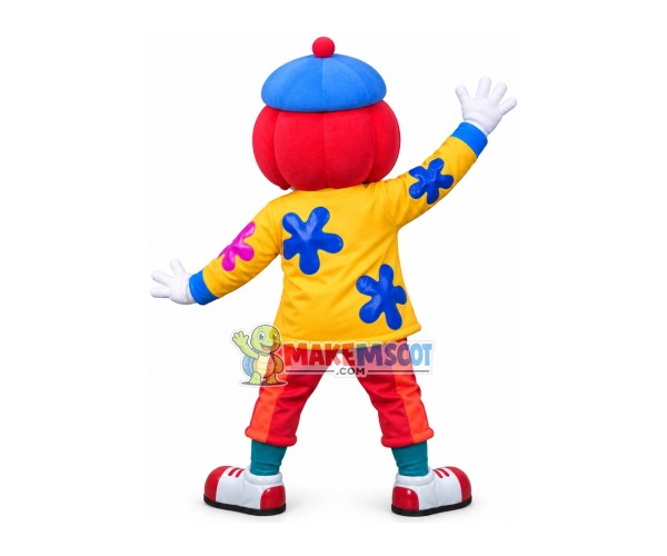 Circus Clown Mascot Costume Circus Clown Mascot Costume