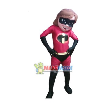 Elastigirl 2 Mascot Costume Elastigirl 2 Mascot Costume